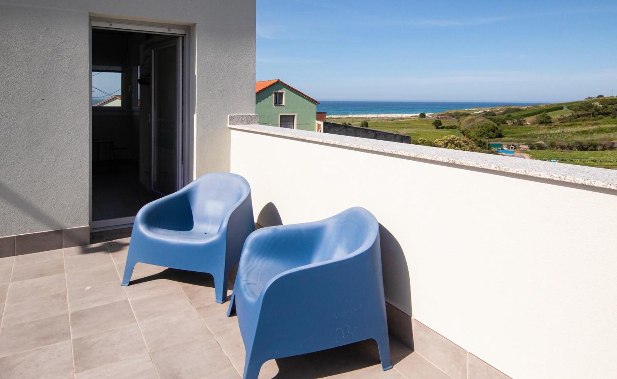 Ag Casa Do Ramon En Playa Razo Con Patio Exterior Apartment